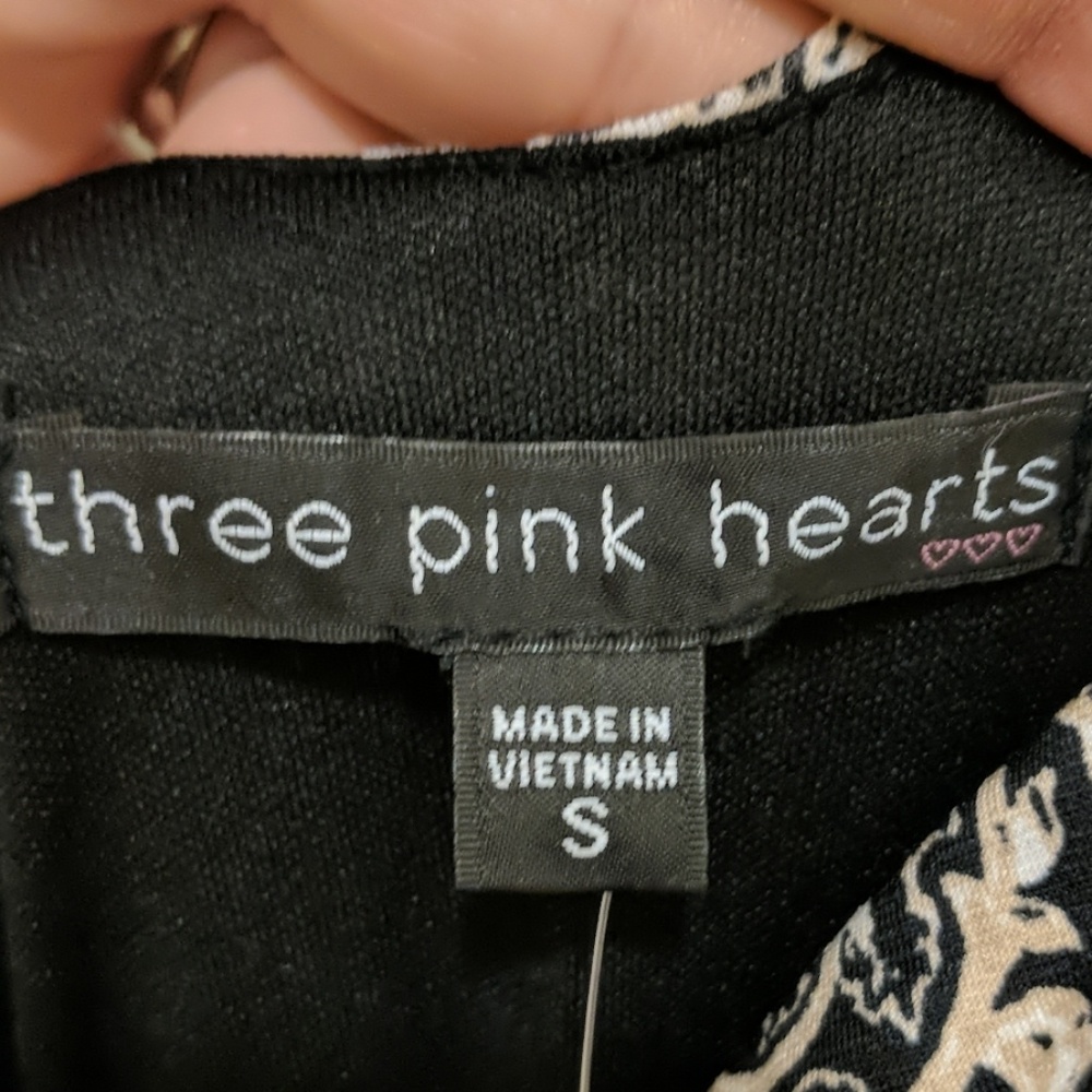 NWT THREE PINK HEARTS * MAXI - Picture 7 of 7